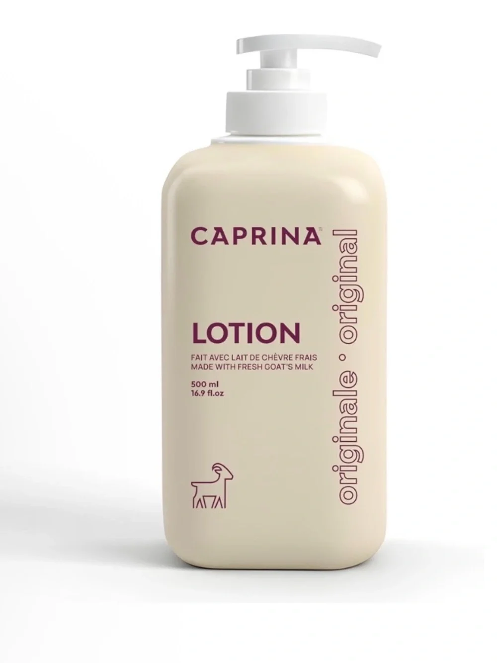 CAPRINA Original Goat Milk Lotion — Cream 16.9 Oz (UNISEX)